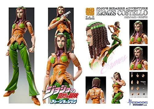 Jojo no Kimyou na Bouken - Stone Ocean - Hermes Costello - Super Action Statue #73 (Medicos Entertainment)ㅤ – Medicos Entertainment – ActionFigure Brasil