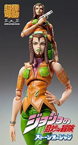 Jojo no Kimyou na Bouken - Stone Ocean - Hermes Costello - Super Action Statue #73 (Medicos Entertainment)ㅤ – Medicos Entertainment – ActionFigure Brasil