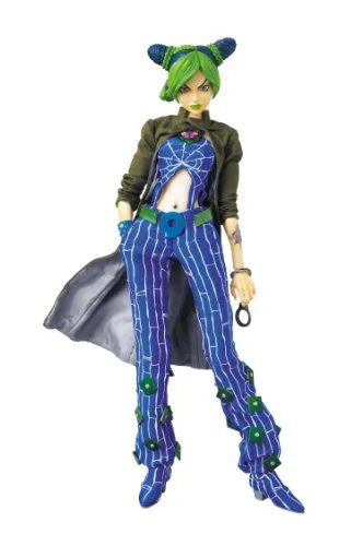 Jojo no Kimyou na Bouken - Stone Ocean - Jolyne Cujoh - Real Action Heroes #508 - 1/6ㅤ – Medicom Toy – ActionFigure Brasil