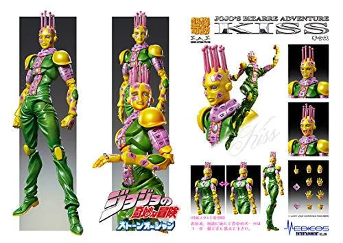 Jojo no Kimyou na Bouken - Stone Ocean - Kiss - Super Action Statue #70 (Medicos Entertainment)ㅤ – Medicos Entertainment – ActionFigureBrasil