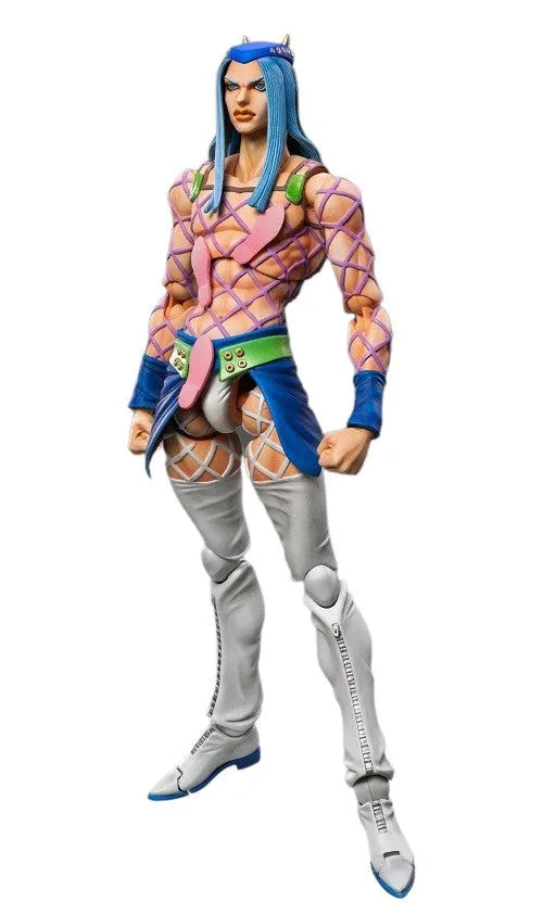 Jojo no Kimyou na Bouken - Stone Ocean - Narciso Anasui - Super Action Statue  #69 - 2023 Re-release (Medicos Entertainment)ㅤ – Medicos Entertainment – ActionFigure Brasil