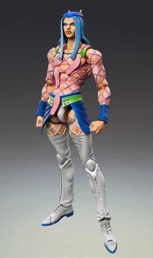 Jojo no Kimyou na Bouken - Stone Ocean - Narciso Anasui - Super Action Statue  #69 - 2023 Re-release (Medicos Entertainment)ㅤ – Medicos Entertainment – ActionFigure Brasil