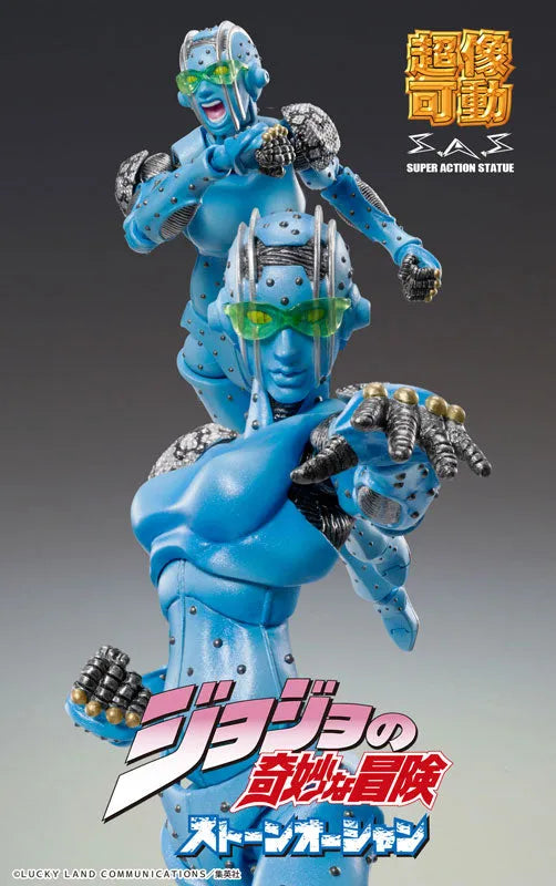 Jojo no Kimyou na Bouken - Stone Ocean - Stone Free - Super Action Statue #66 - 2021 Re-release (Medicos Entertainment)ㅤ – Medicos Entertainment – ActionFigure Brasil