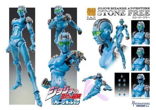 Jojo no Kimyou na Bouken - Stone Ocean - Stone Free - Super Action Statue #66ㅤ – Medicos Entertainment – ActionFigure Brasil