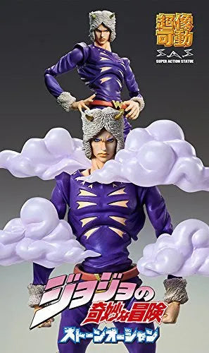 Jojo no Kimyou na Bouken - Stone Ocean - Weather Report - Super Action Statue #76 (Medicos Entertainment)ㅤ – Medicos Entertainment – ActionFigureBrasil — acessórios