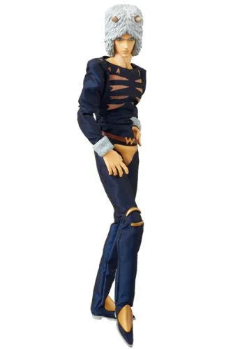 Jojo no Kimyou na Bouken - Stone Ocean - Weather Report - Weather Report (Stand) - Real Action Heroes #570 - 1/6ㅤ – Medicom Toy – ActionFigureBrasil