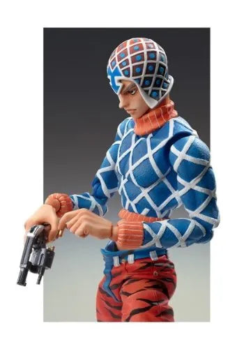 Jojo no Kimyou na Bouken - Vento Aureo - Guido Mista - Sex Pistols - Super Action Statue #34 (Medicos Entertainment)ㅤ – Medicos Entertainment – ActionFigureBrasil — detalhe do produto