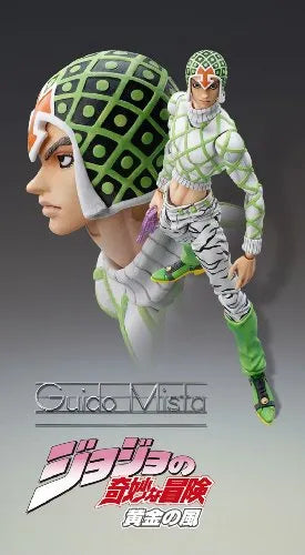 Jojo no Kimyou na Bouken - Vento Aureo - Guido Mista - Sex Pistols - Super Action Statue #48 - Second Ver. (Medicos Entertainment)ㅤ – Medicos Entertainment – ActionFigureBrasil