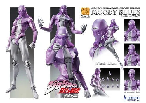 Jojo no Kimyou na Bouken - Vento Aureo - Moody Blues - Super Action Statue #57 (Medicos Entertainment)ㅤ – Medicos Entertainment – ActionFigureBrasil