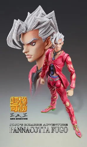 Jojo no Kimyou na Bouken - Vento Aureo - Pannacotta Fugo - Super Action Statue #49 (Medicos Entertainment)ㅤ – Medicos Entertainment – ActionFigure Brasil