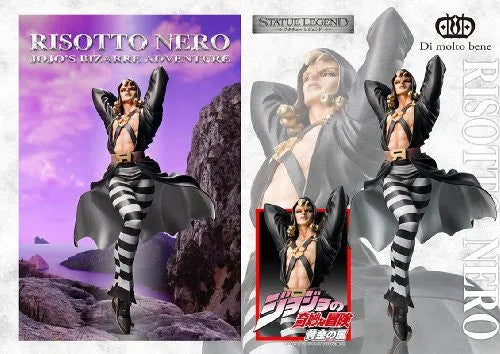 Jojo no Kimyou na Bouken - Vento Aureo - Risotto Nero - Statue Legend #33 (Di molto bene)ㅤ – Di Molto Bene – ActionFigure Brasil