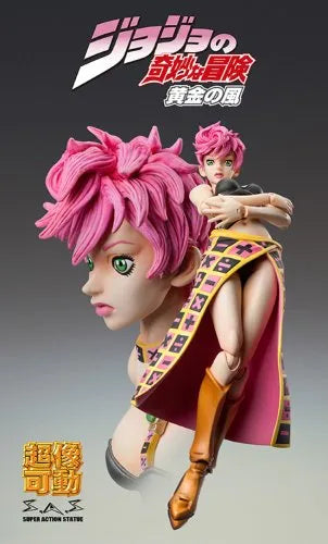 Jojo no Kimyou na Bouken - Vento Aureo - Trish Una - Super Action Statue #54 (Medicos Entertainment)ㅤ – Medicos Entertainment – ActionFigureBrasil