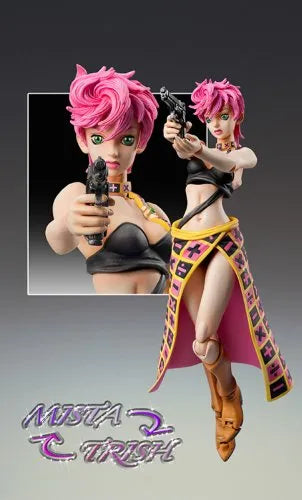 Jojo no Kimyou na Bouken - Vento Aureo - Trish Una - Super Action Statue #54 (Medicos Entertainment)ㅤ – Medicos Entertainment – ActionFigureBrasil