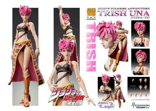 Jojo no Kimyou na Bouken - Vento Aureo - Trish Una - Super Action Statue #54 (Medicos Entertainment)ㅤ – Medicos Entertainment – ActionFigureBrasil