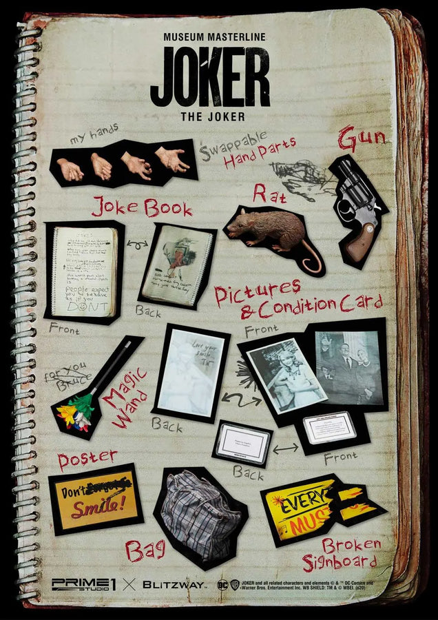 Joker (Bonus Version) Joker (Film) – Prime1Studio – ActionFigure Brasil