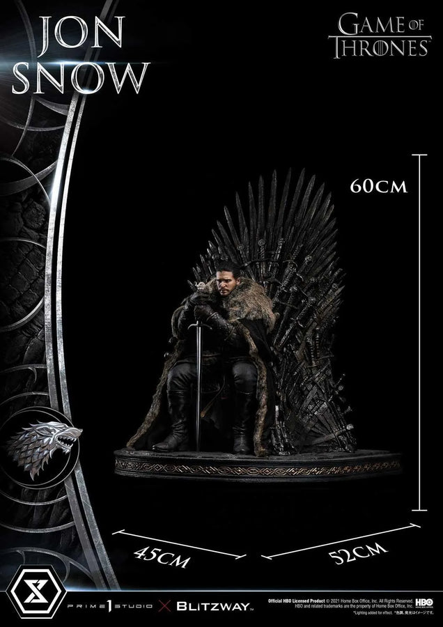 Jon Snow (Regular Version) Game of Thrones – Prime1Studio – ActionFigure Brasil