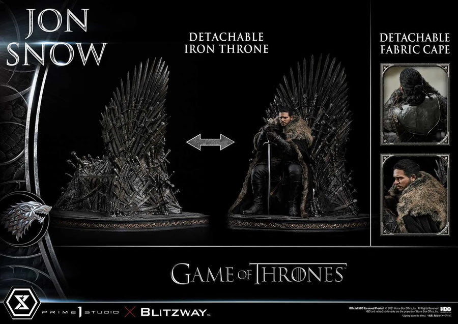 Jon Snow (Regular Version) Game of Thrones – Prime1Studio – ActionFigure Brasil