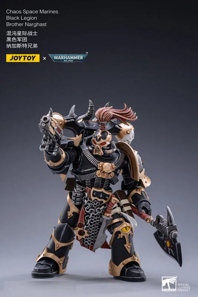 JOYTOY x Warhammer 40000 1/18 Chaos Space Marines Black Legion Brother Narghastㅤ – JOYTOY – ActionFigure Brasil