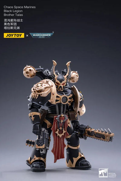 JOYTOY x Warhammer 40000 1/18 Chaos Space Marines Black Legion Brother Talasㅤ – JOYTOY – ActionFigure Brasil