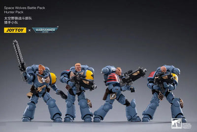 JOYTOY x Warhammer 40000 1/18 Space Wolf Battle Pack, Hunter Packㅤ – JOYTOY – ActionFigure Brasil — close