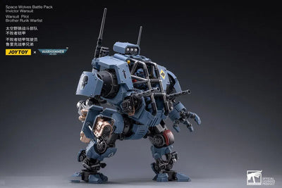 JOYTOY x Warhammer 40000 1/18 Space Wolf Battle Pack, Invictor War Suitㅤ – JOYTOY – ActionFigure Brasil — embalagem