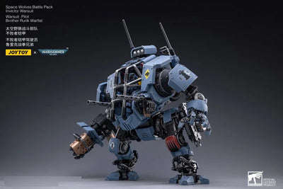 JOYTOY x Warhammer 40000 1/18 Space Wolf Battle Pack, Invictor War Suitㅤ – JOYTOY – ActionFigure Brasil — acessórios