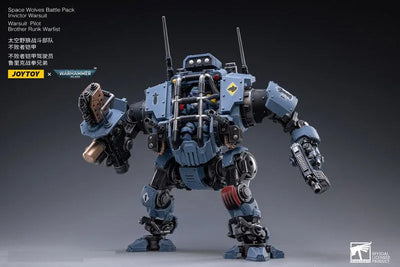 JOYTOY x Warhammer 40000 1/18 Space Wolf Battle Pack, Invictor War Suitㅤ – JOYTOY – ActionFigure Brasil — ambientada