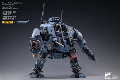 JOYTOY x Warhammer 40000 1/18 Space Wolf Battle Pack, Invictor War Suitㅤ – JOYTOY – ActionFigure Brasil — detalhe do produto