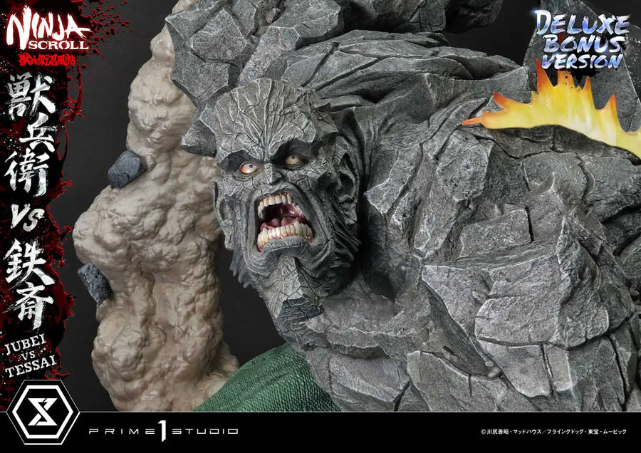 Jubei versus Tessai (Deluxe Bonus Version) Ninja Scroll – Prime1Studio – ActionFigure Brasil