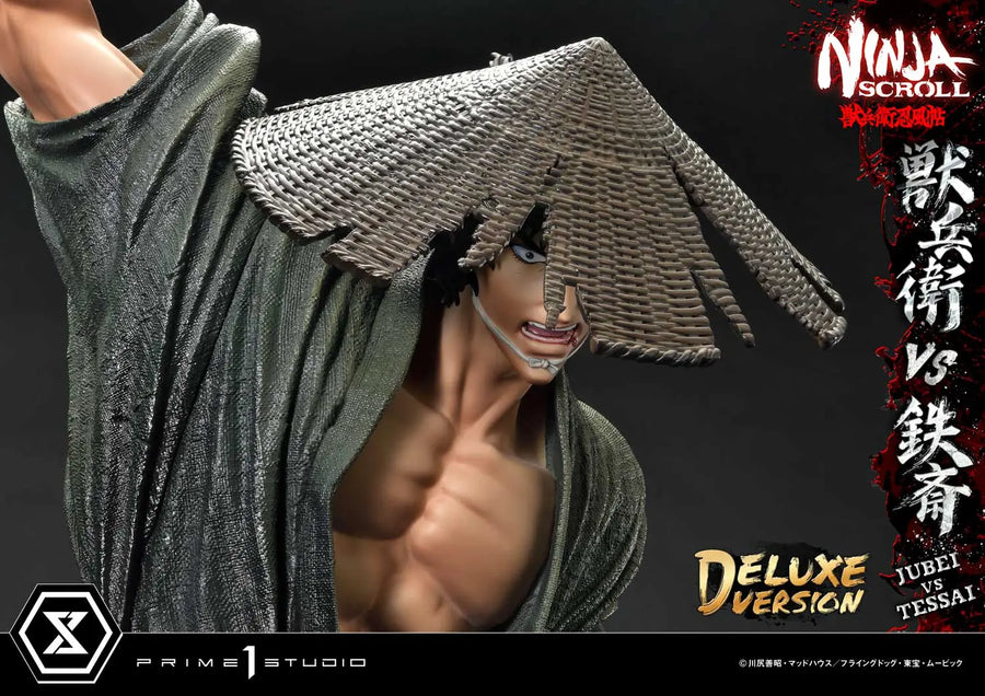 Jubei versus Tessai (Deluxe Bonus Version) Ninja Scroll – Prime1Studio – ActionFigure Brasil