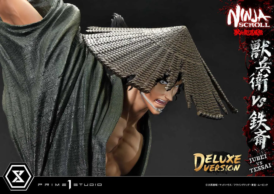 Jubei versus Tessai (Deluxe Bonus Version) Ninja Scroll – Prime1Studio – ActionFigure Brasil