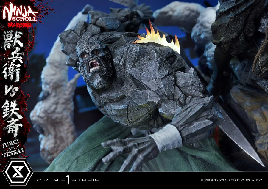 Jubei versus Tessai (Regular Version) Ninja Scroll – Prime1Studio – ActionFigure Brasil