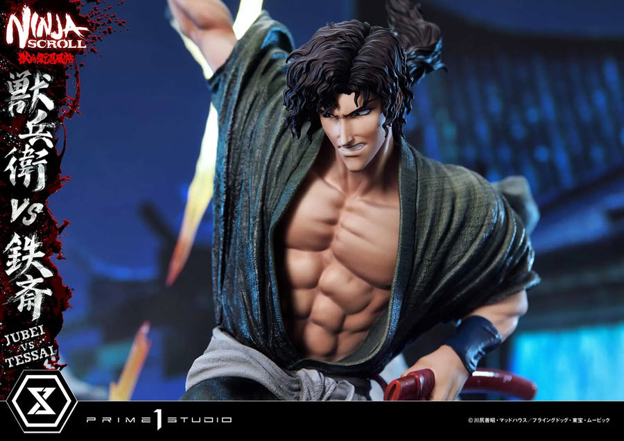 Jubei versus Tessai (Regular Version) Ninja Scroll – Prime1Studio – ActionFigure Brasil
