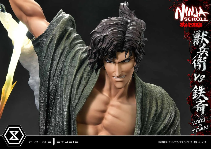 Jubei versus Tessai (Regular Version) Ninja Scroll – Prime1Studio – ActionFigure Brasil