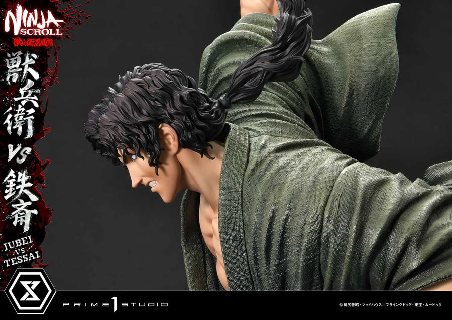 Jubei versus Tessai (Regular Version) Ninja Scroll – Prime1Studio – ActionFigure Brasil