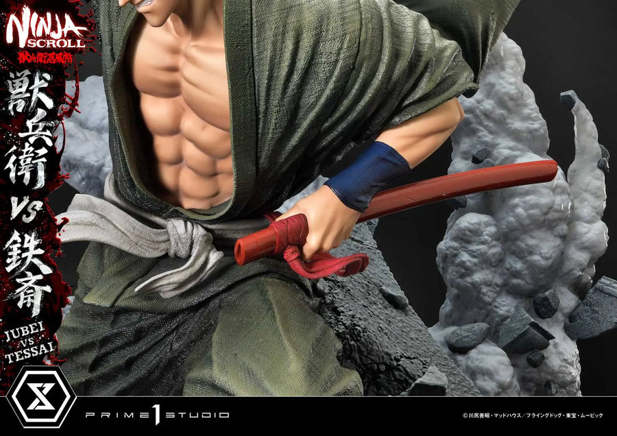 Jubei versus Tessai (Regular Version) Ninja Scroll – Prime1Studio – ActionFigure Brasil