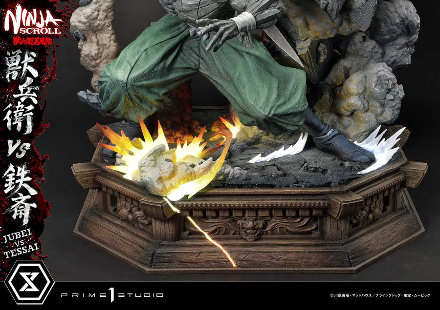 Jubei versus Tessai (Regular Version) Ninja Scroll – Prime1Studio – ActionFigure Brasil