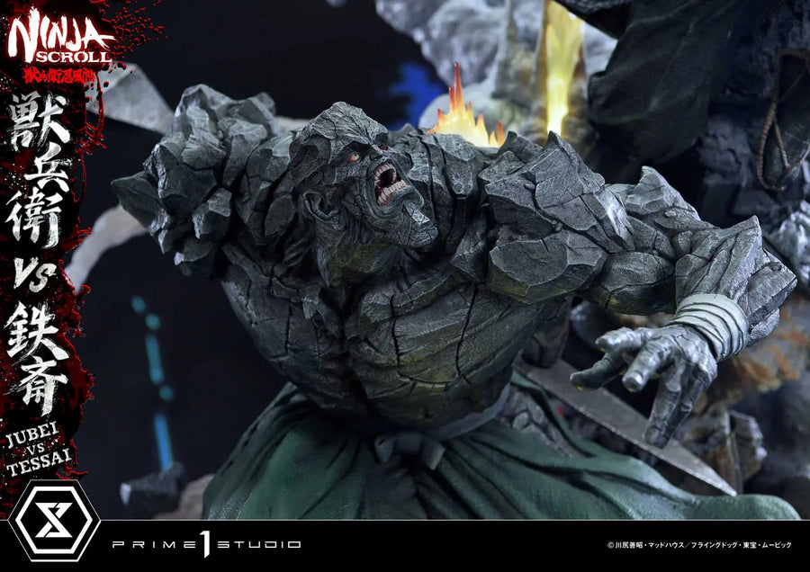 Jubei versus Tessai (Regular Version) Ninja Scroll – Prime1Studio – ActionFigure Brasil