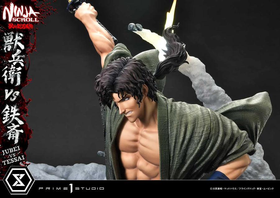 Jubei versus Tessai (Regular Version) Ninja Scroll – Prime1Studio – ActionFigure Brasil