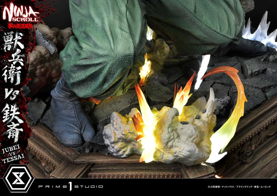 Jubei versus Tessai (Regular Version) Ninja Scroll – Prime1Studio – ActionFigure Brasil