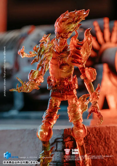 Judge Dread 1/18 Action Figure Judge Fireㅤ – Hiya Toys – ActionFigureBrasil — ângulo diferente