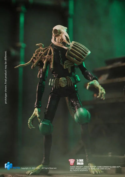 Judge Dread 1/18 Action Figure Judge Mortisㅤ – Hiya Toys – ActionFigureBrasil — close