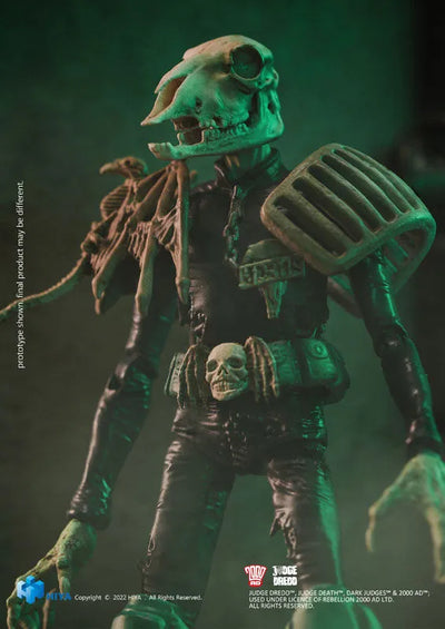 Judge Dread 1/18 Action Figure Judge Mortisㅤ – Hiya Toys – ActionFigureBrasil — embalagem