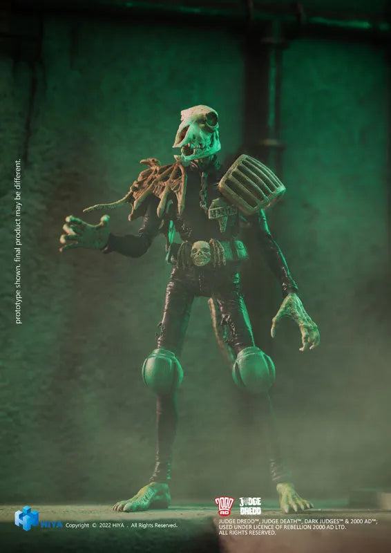 Judge Dread 1/18 Action Figure Judge Mortisㅤ – Hiya Toys – ActionFigureBrasil