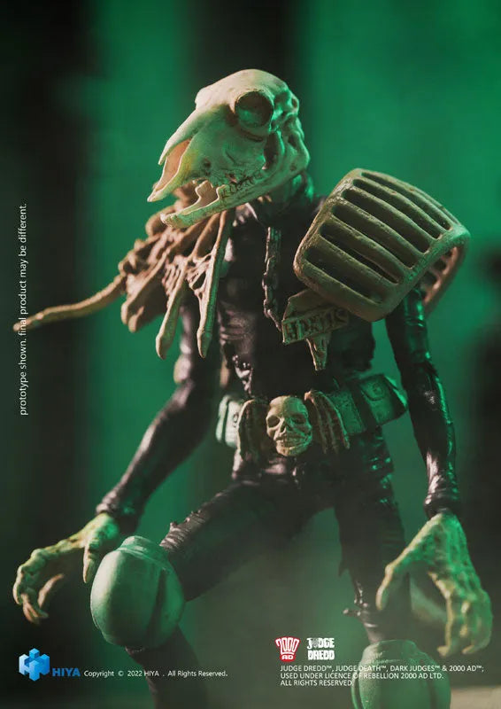 Judge Dread 1/18 Action Figure Judge Mortisㅤ – Hiya Toys – ActionFigureBrasil