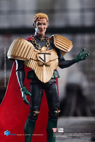 Judge Dredd 1/18 Action Figure Chief Judge Caligulaㅤ – Hiya Toys – ActionFigureBrasil — close