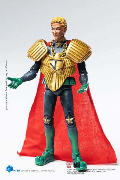 Judge Dredd 1/18 Action Figure Chief Judge Caligulaㅤ – Hiya Toys – ActionFigureBrasil — ambientada