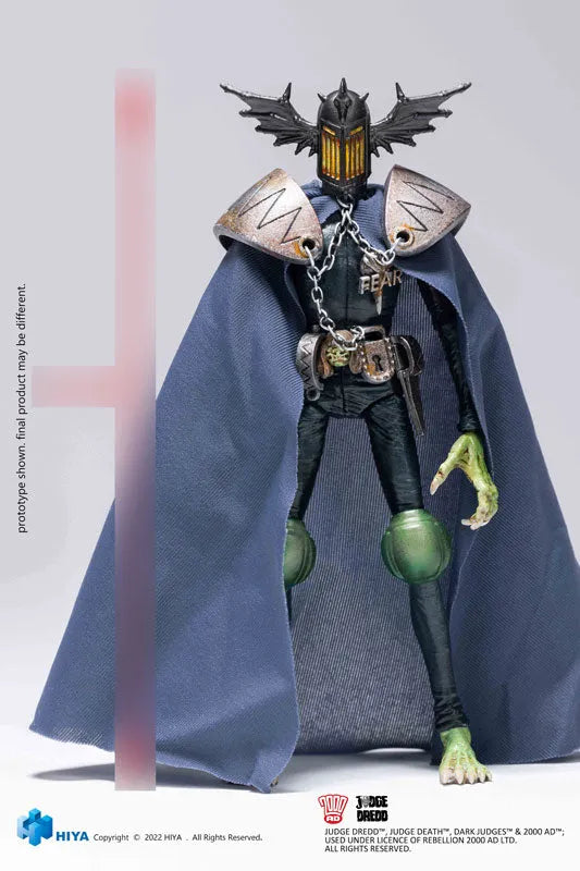 Judge Dredd 1/18 Action Figure Judge Fearㅤ – Hiya Toys – ActionFigureBrasil