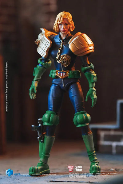 Judge Dredd - Judge Anderson - 1/18 (Hiya Toys)ㅤ – Hiya Toys – ActionFigure Brasil — detalhe do produto
