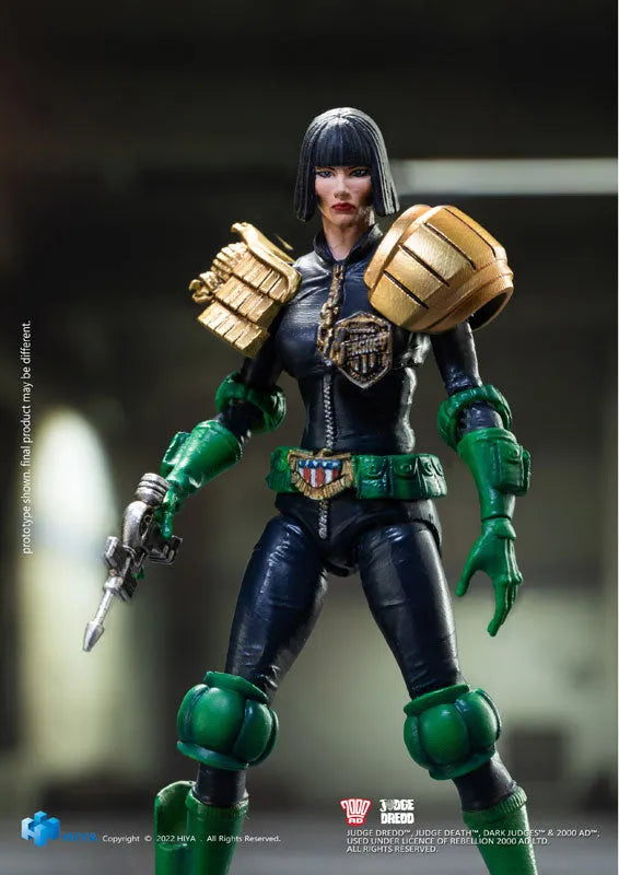 Judge Dredd - Judge Hershey - 1/18 (Hiya Toys)ㅤ – Hiya Toys – ActionFigure Brasil